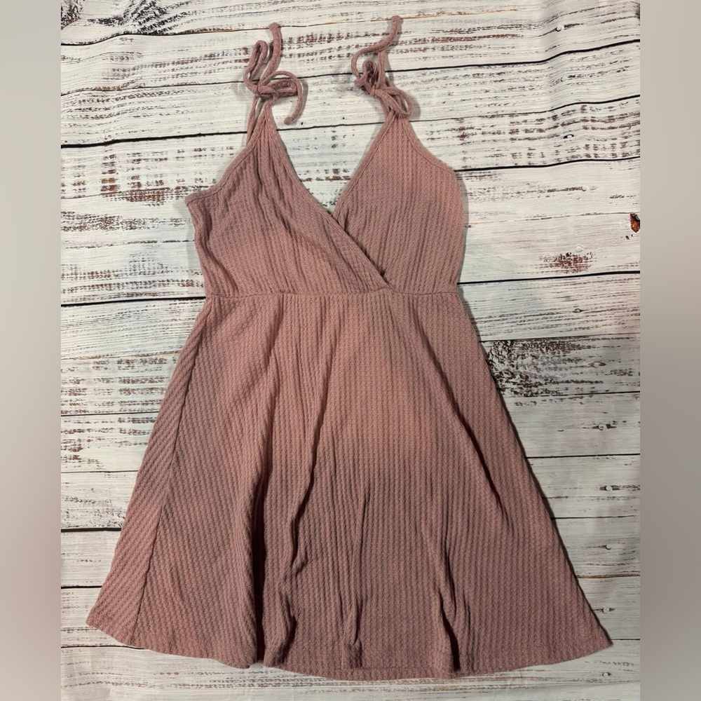 Shein pink knie dress SMALL